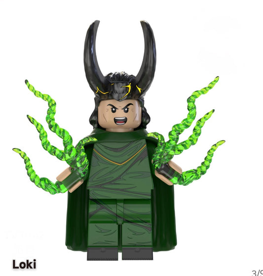 MINIFIGURE LOKI "SAISON2" custom