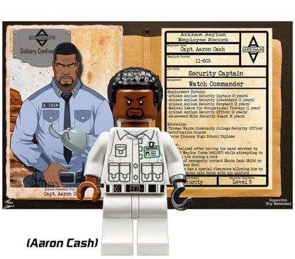 MINIFIGURE VINTAGE DC UNIVERS : AARON CASH (2017)custom