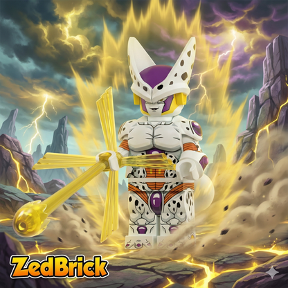 PREVENTE MINIFIGURE DRAGON BALL Z UNIVERS: FRIEZA CELL Custom Disponibilité fin janvier 2026