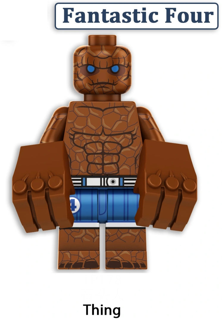 MINIFIGURE FANTASTIC FOUR THE THING custom