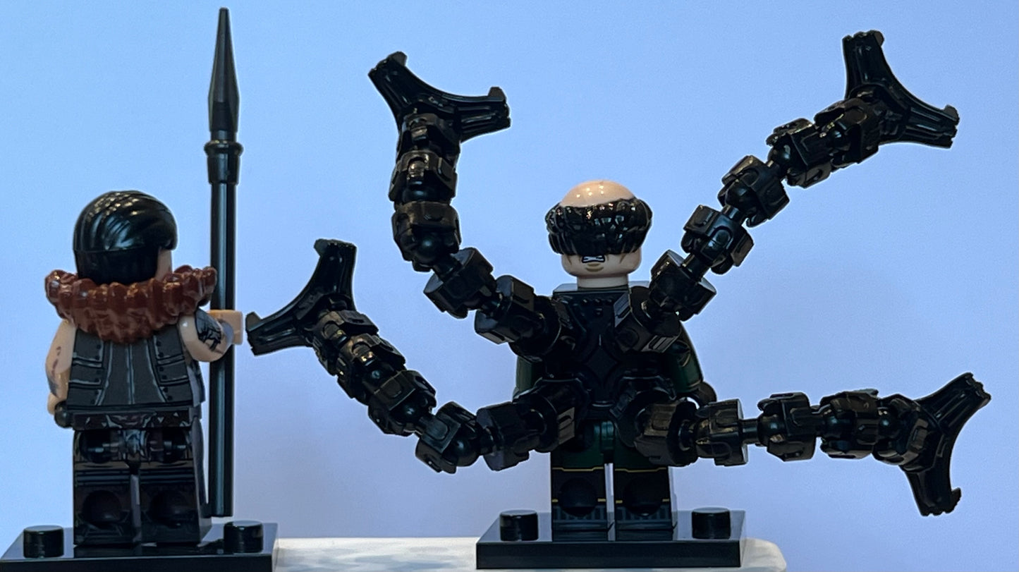 BIG MINIFIGURE VENOM WITH WINGS (Spiderman 2 game) custom