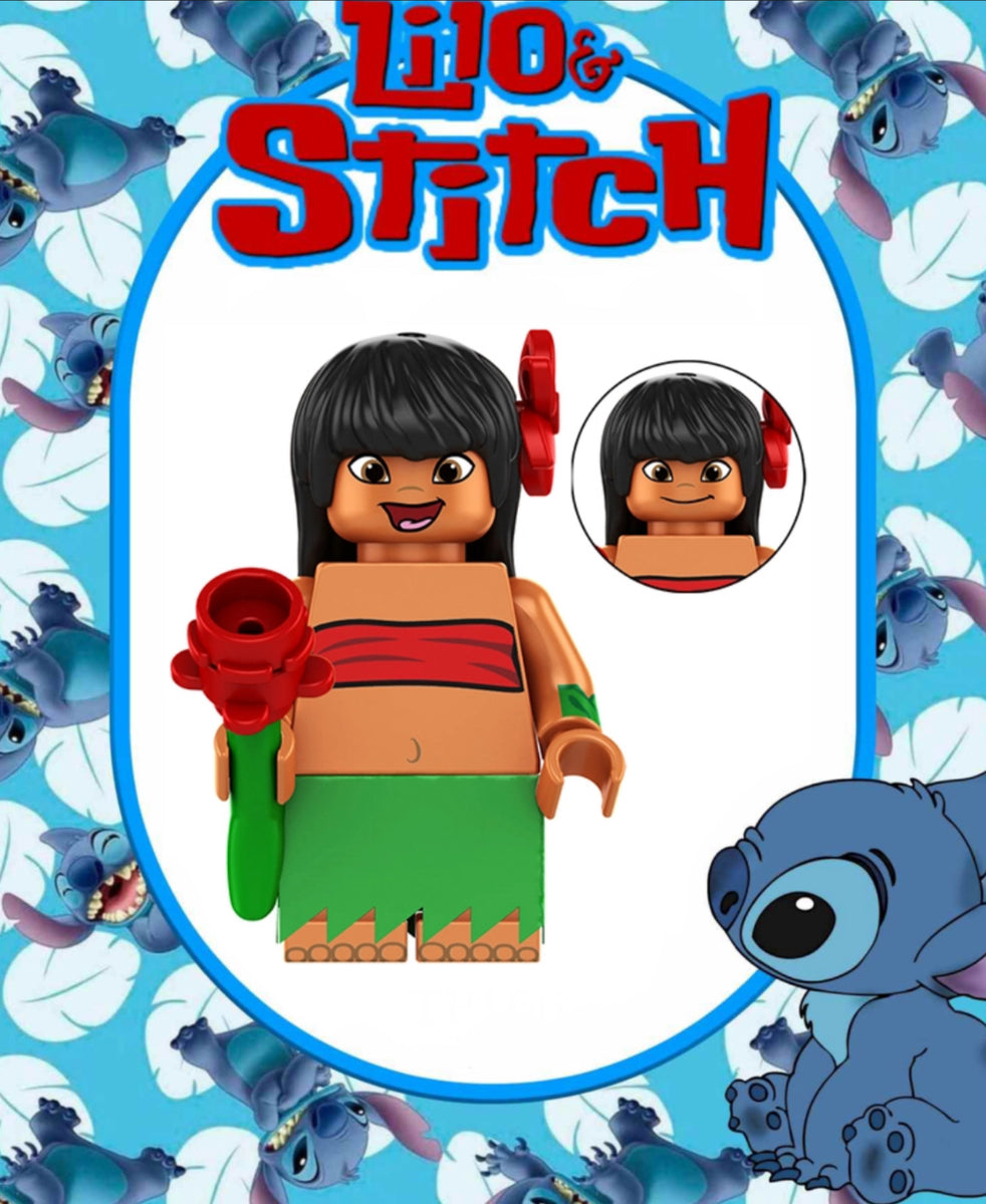 MINIFIGURE STITCH UNIVERS: LILO custom – ZedBrick