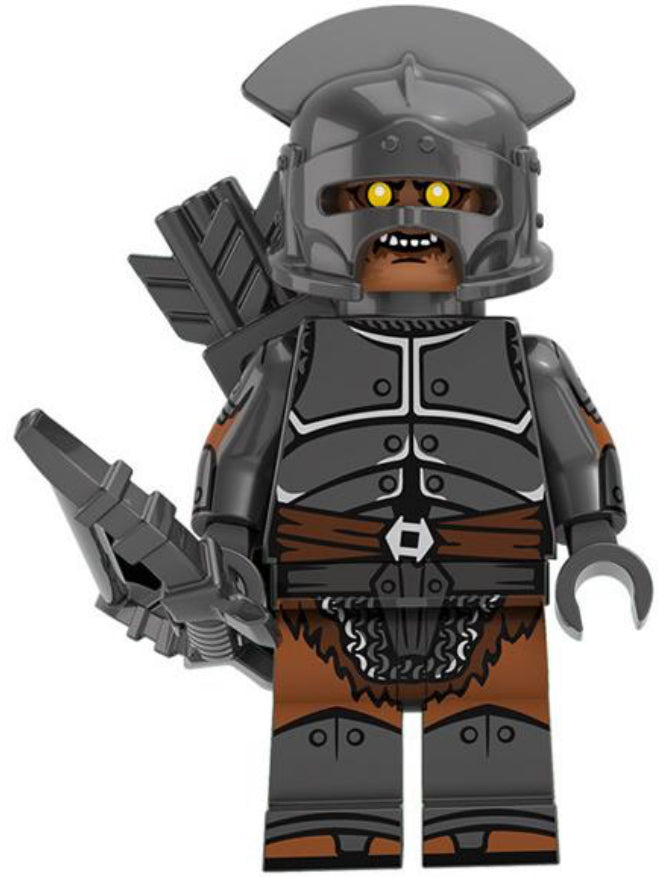 Soldado Uruk Hai Señor De Los Anillos Lote Uruk Hai Scouts Arqueros - Foto 2
