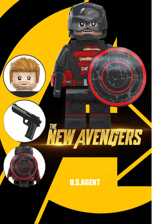 MINIFIGURE MARVEL UNIVERS: U.S.AGENT (THE NEW AVENGERS) custom