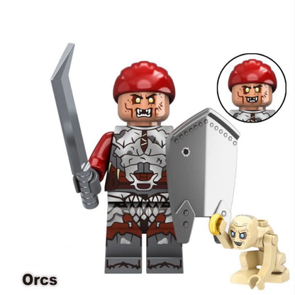 MINIFIGURE LOTR/HOBBIT/TROP UNIVERS: ORCS CUSTOM