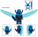 ♥️♥️MINIFIGURE DC UNIVERS: BLUE BEETLE Custom♥️♥️ COUP DE CŒUR ZEDBRICK ♥️♥️
