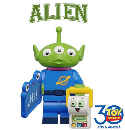 PREVENTE MINIFIGURE DISNEY TOY STORY UNIVERS: ALIEN CUSTOM Disponibilité mi-septembre 2026