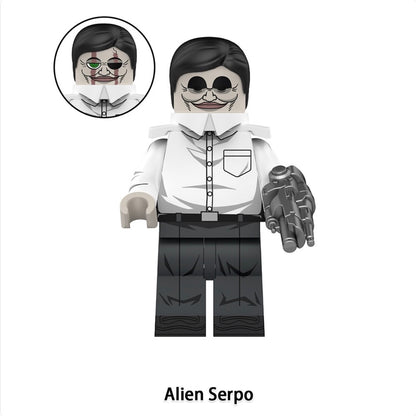 ⭐️⭐️ MINIFIGURE DANDADAN UNIVERS: ALIEN SERPO ⭐️⭐️custom