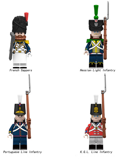 MINIFIGURE ARMY UNIVERS: PORTUGUESE LINE INFANTRY Custom