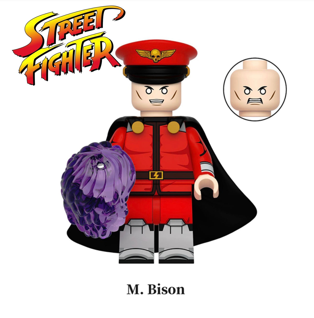 PREVENTE MINIFIGURE STREET FIGHTER: M. BISON Custom Disponibilité Octobre 2026