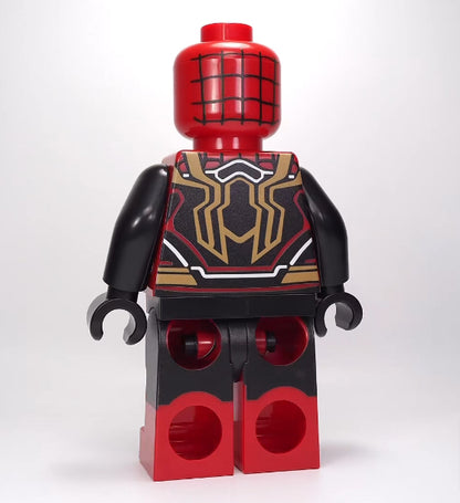 PREVENTE♥️♥️♥️GIANT MINIFIGURE MARVEL UNIVERS: SPIDERMAN NO WAY HOME 21,5CM ♥️♥️♥️custom Disponibilité Minifigures fin janvier 2026