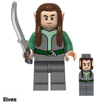 MINIFIGURE LOTR/HOBBIT ELVES custom