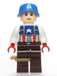 😍😍INTROUVABLE😍😍 MINIFIGURE MARVEL UNIVERS: CAPTAIN AMERICA THE FIRST AVENGERS (Edition 2014) custom ⚠️⚠️une seule pièce en stock