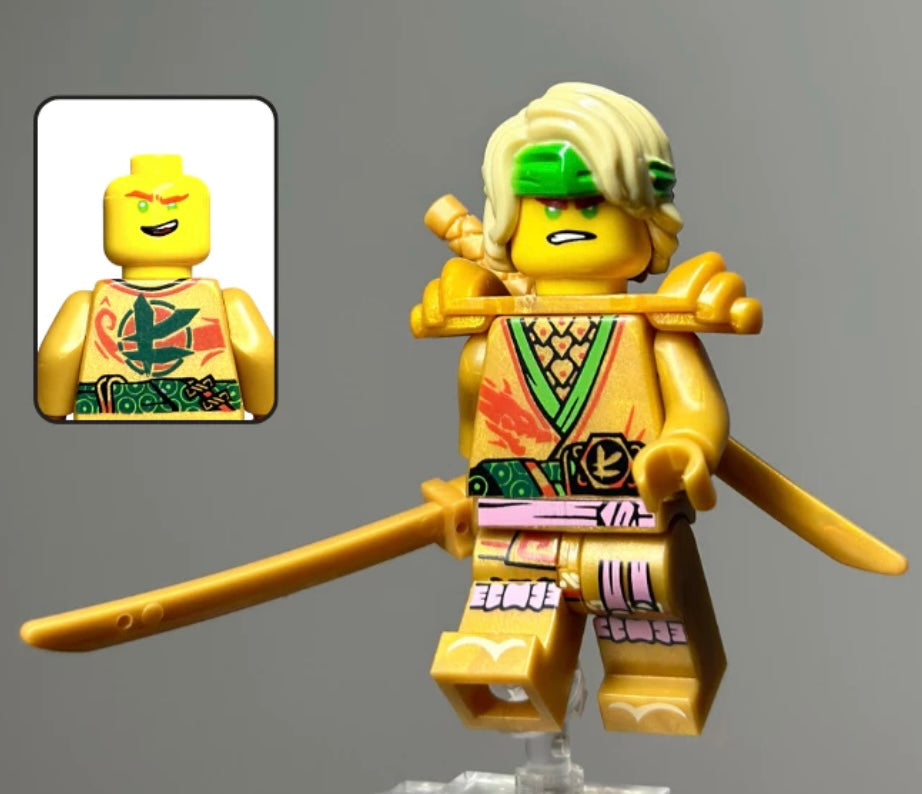 MINIFIGURE NINJAGO UNIVERS: LLOYD CUSTOM