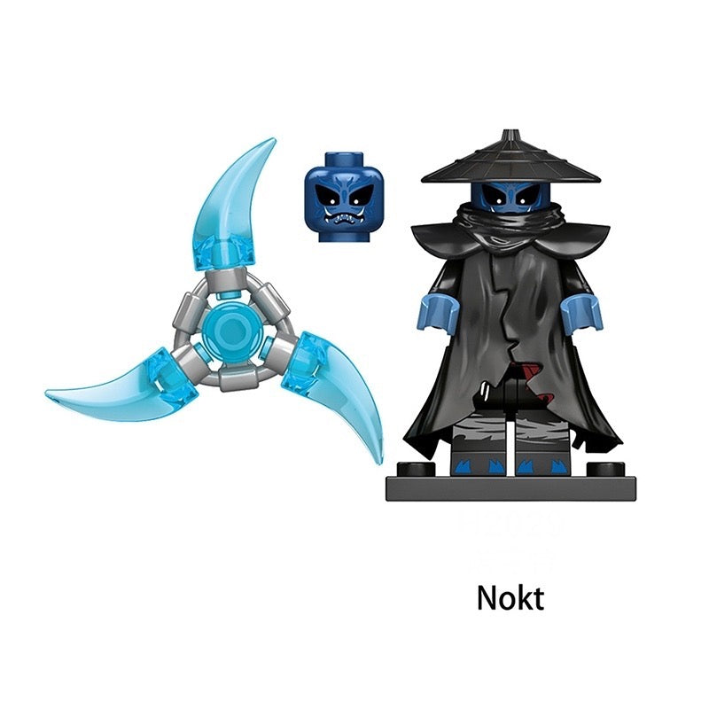 PREVENTE♥️♥️♥️MINIFIGURE NINJAGO UNIVERS: NOKT FORBIDDEN FIVE ♥️♥️♥️CUSTOM DISPONIBILITÉ FIN SEPTEMBRE 2025