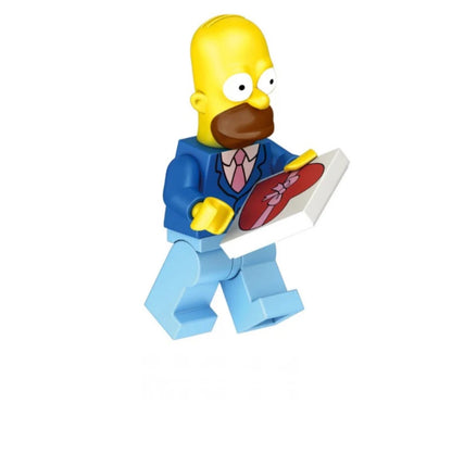 MINIFIGURE THE SIMPSON UNIVERS : HOMER SIMPSON custom