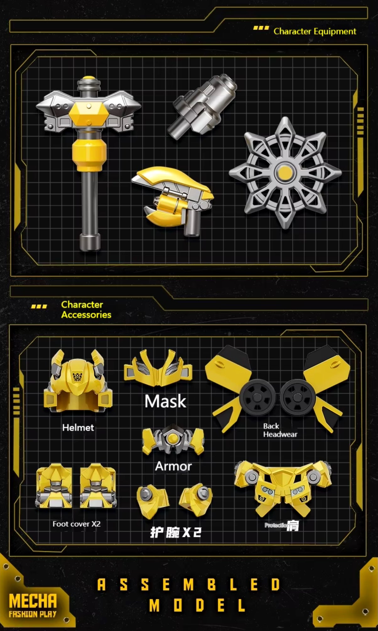 EDITION ULTRA LIMITED MINIFIGURE TRANSFORMERS UNIVERS: BUMBLEBEE CUSTOM