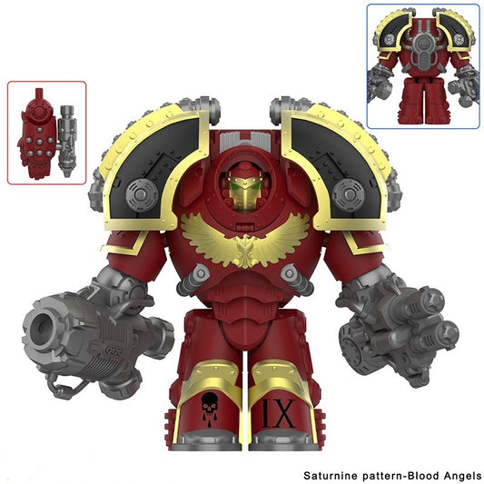 ⭐️⭐️⭐️BIG MINIFIGURE WARHAMMER 40K UNIVERS: SATURNINE PATTERN-BLOOD ANGELS ⭐️⭐️⭐️custom