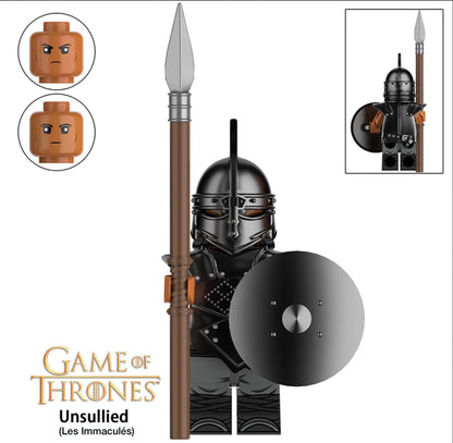 PREVENTE MINIFIGURE GAME OF THRONES UNIVERS: UNSULLIED (version C) Custom Disponibilité fin septembre 2026