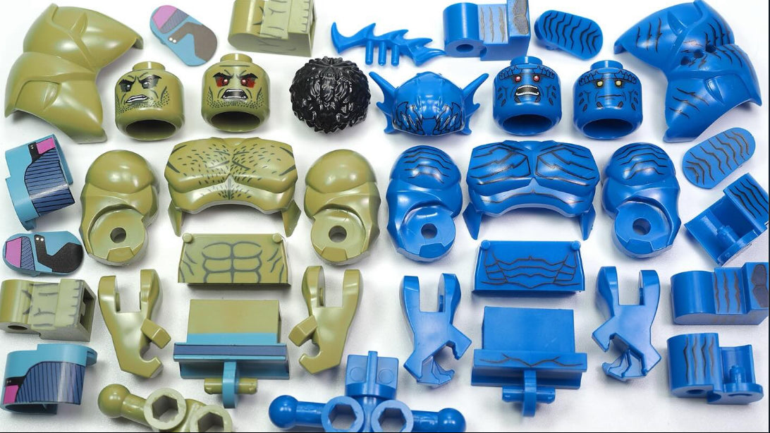 ⭐️ ⭐️ ⭐️ BIG MINIFIGURE MARVEL UNIVERS: CAPTAIN UNIVERSE HULK ⭐️ ⭐️ ⭐️ Custom