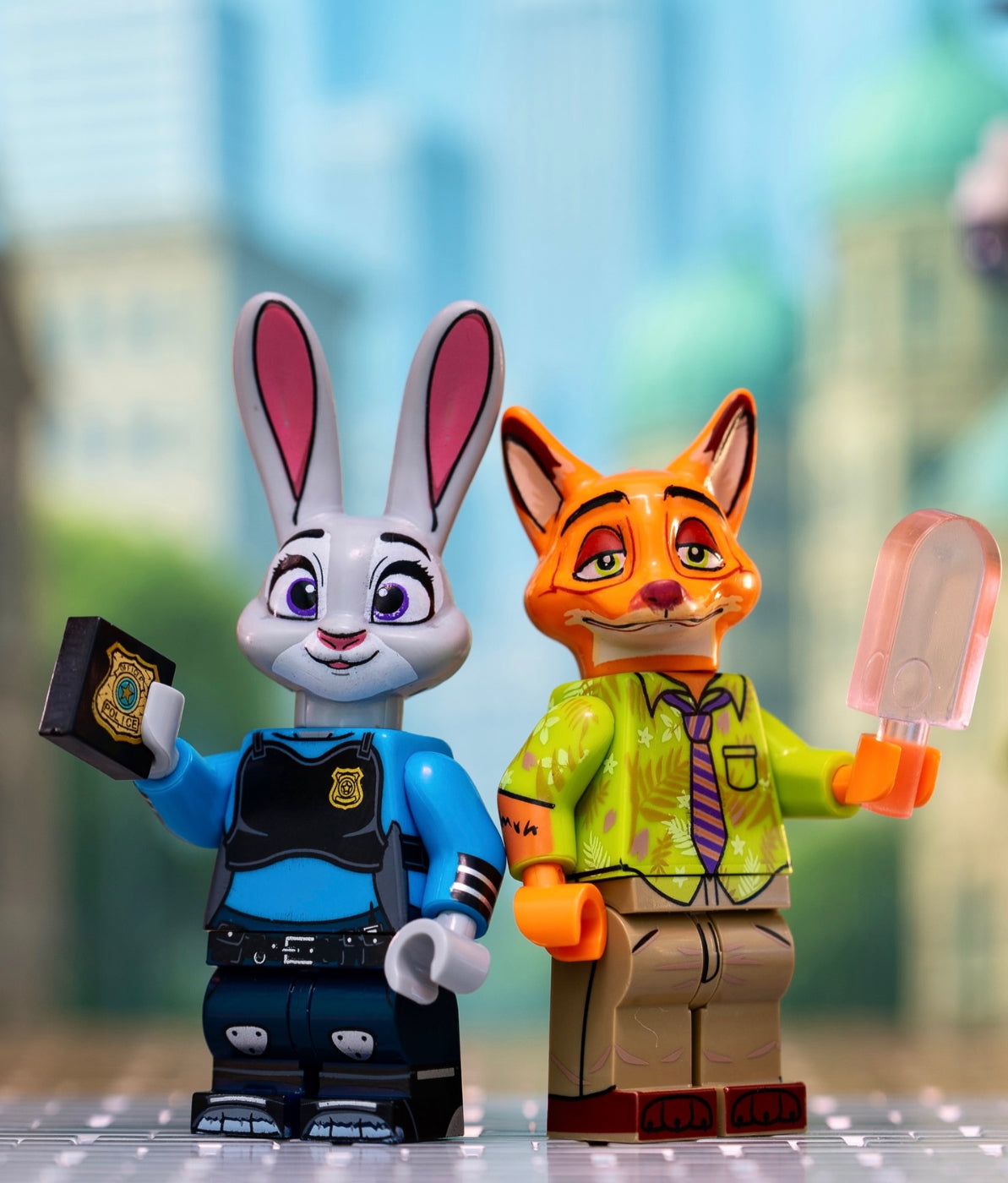 ⭐️ ⭐️ DISNEY MINIFIGURE ZOOTOPIA UNIVERS: NICK ⭐️ ⭐️ custom