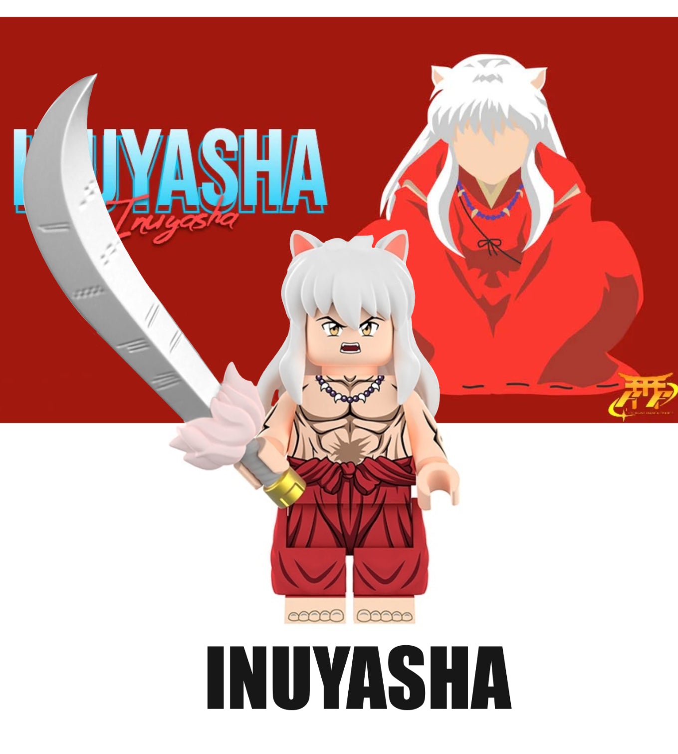 MINIFIGURE ANIMATION UNIVERS: INUYASHA (VERSION B) custom