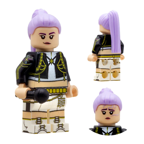 PREVENTE MINIFIGURE K-POP DÉMON HUNTER UNIVERS : RUMI custom Disponibilité fin Novembre 2025