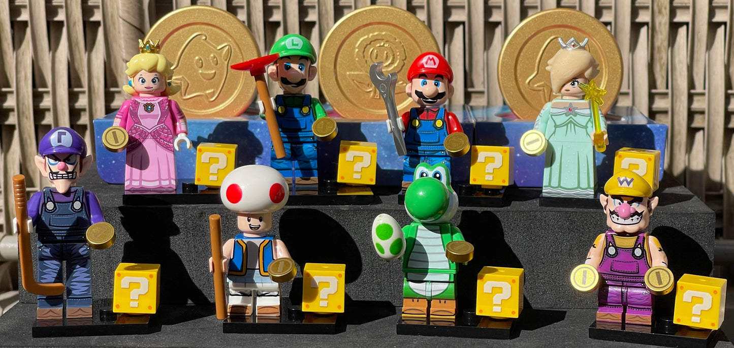 MINIFIGURE SUPER MARIO GALAXIE UNIVERS: YOSHI custom