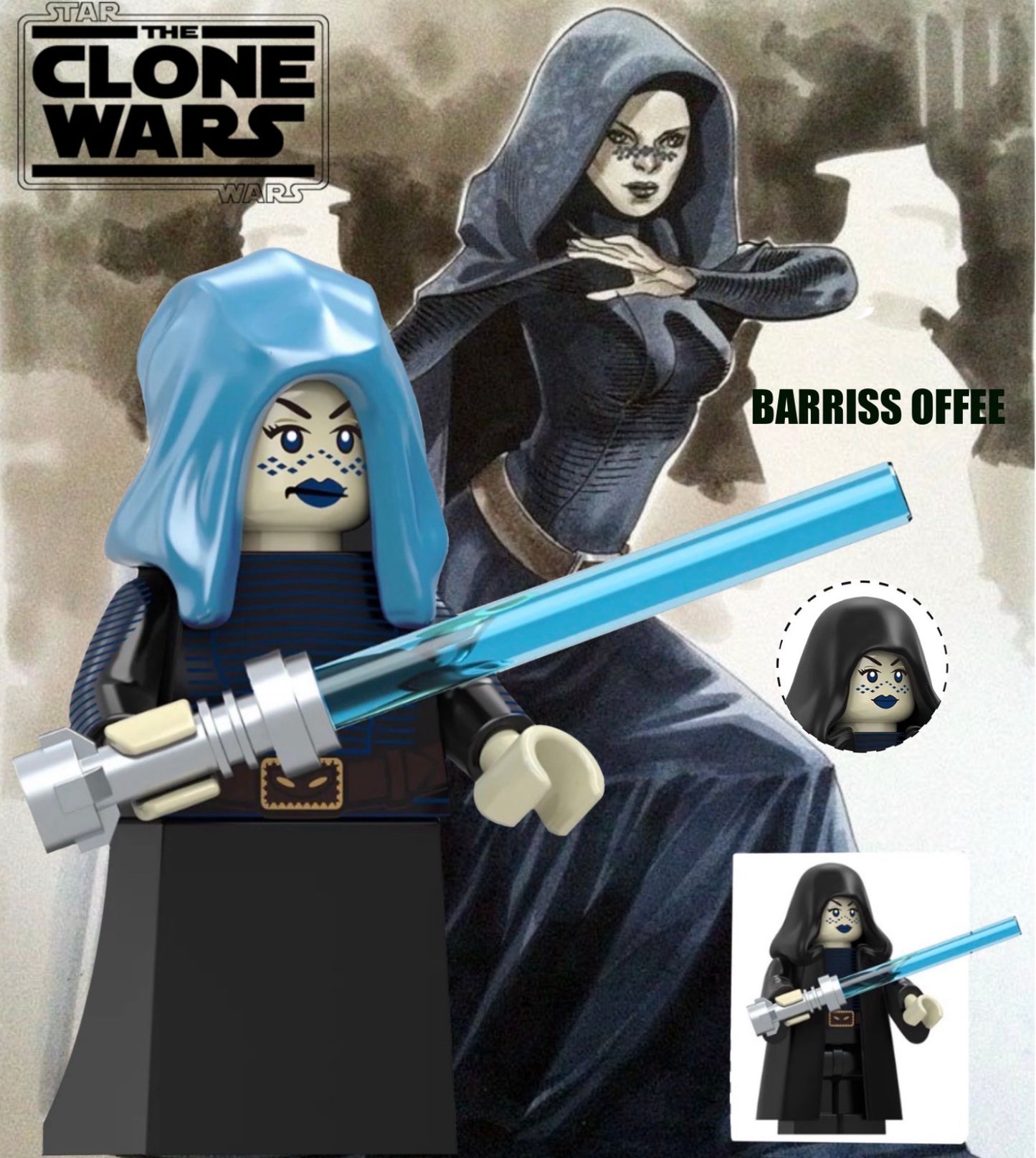 PREVENTE MINIFIGURE STAR WARS UNIVERS: BORRISS OFFEE Custom Disponibilité juin 2026