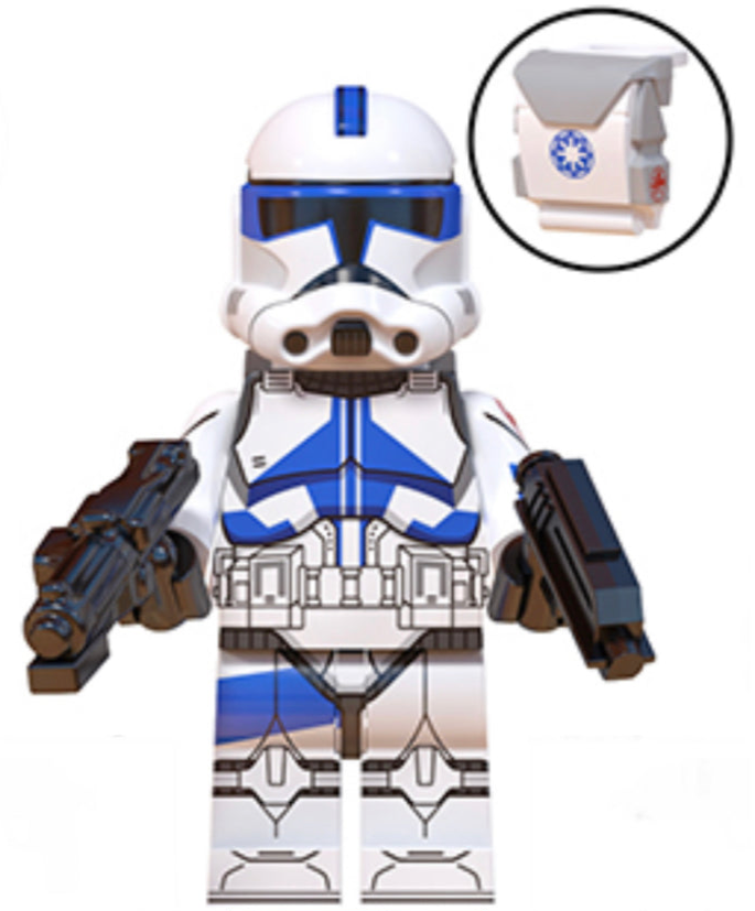 MINIFIGURE 501éme CLONETROOPER KIX custom