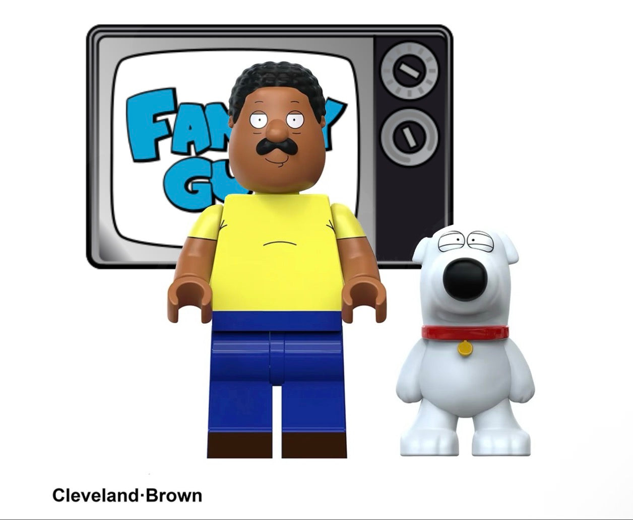 MINIFIGURE FAMILY GUY UNIVERS:CLEVELAND BROWN CUSTOM