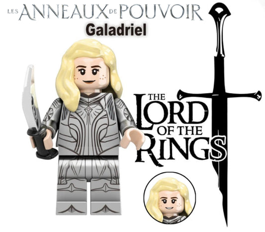 MINIFIGURE LOTR/HOBBIT/TROP UNIVERS: GALADRIEL CUSTOM