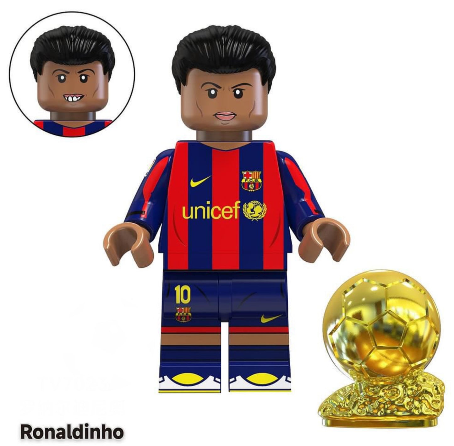 MINIFIGURE FOOTBALL UNIVERS ⚽️: RONALDINHO custom