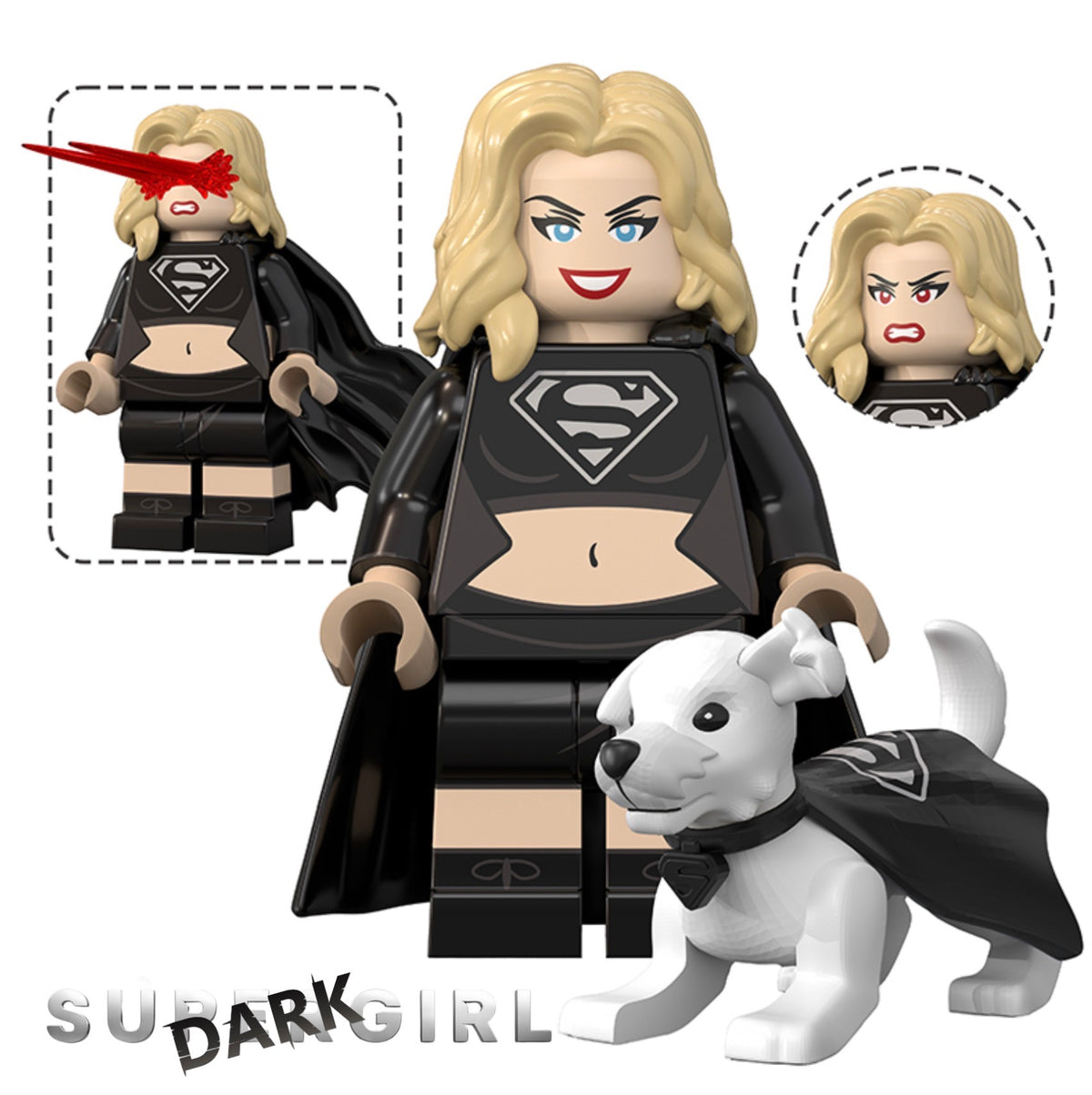 PREVENTE MINIFIGURE DC COMICS UNIVERS: DARK SUPERGIRL Custom Disponibilité fin Octobre 2026