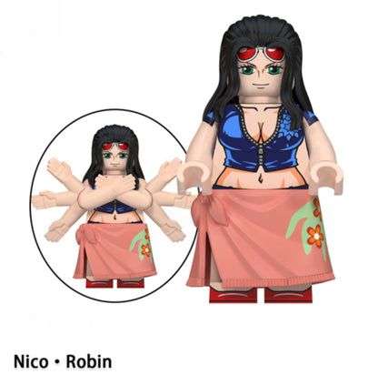 ♥️♥️MINIFIGURE ONE PEACE: NICO-ROBIN ♥️♥️custom