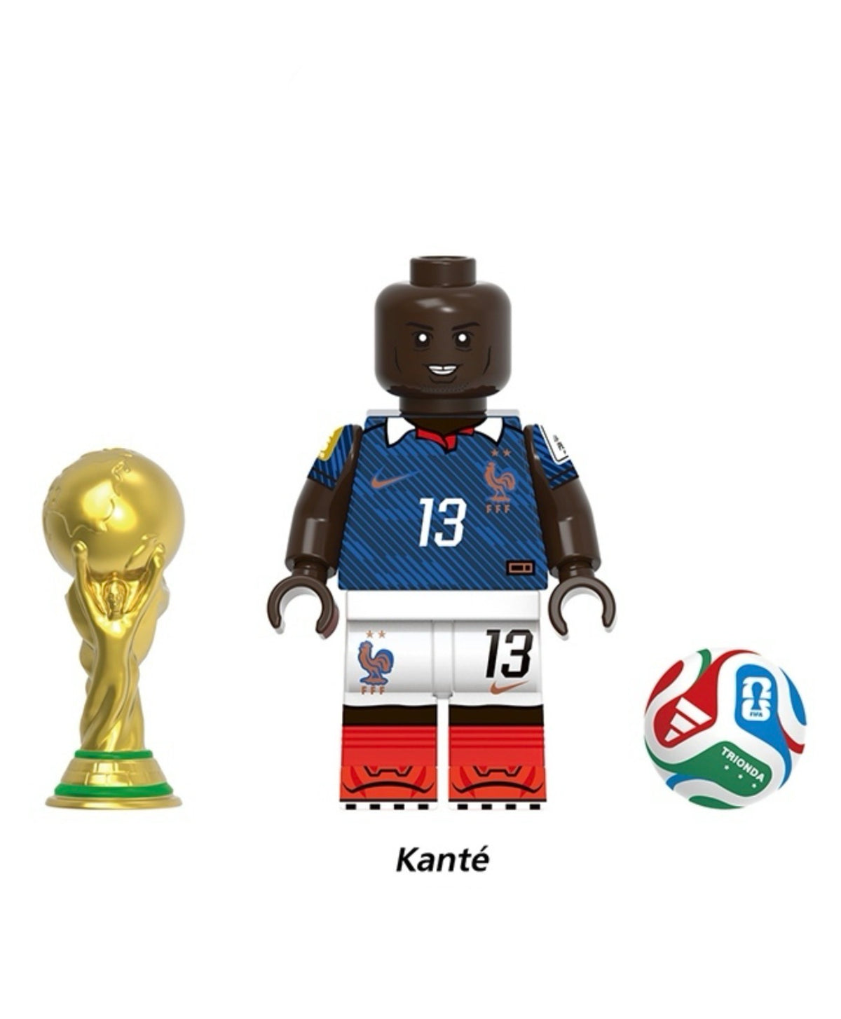 PREVENTE MINIFIGURE FOOTBALL UNIVERS: KANTÉ custom DISPONIBILITÉ DEBUT NOVEMBRE 2026