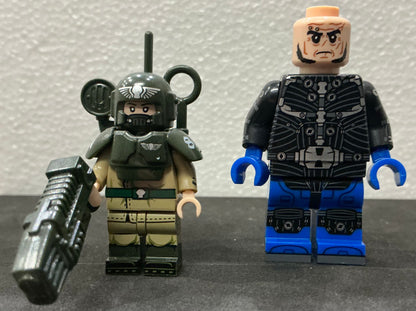 MINIFIGURE WARHAMMER 40K UNIVERS: Ultramarines Space Marines Astartes (8,2cm)custom