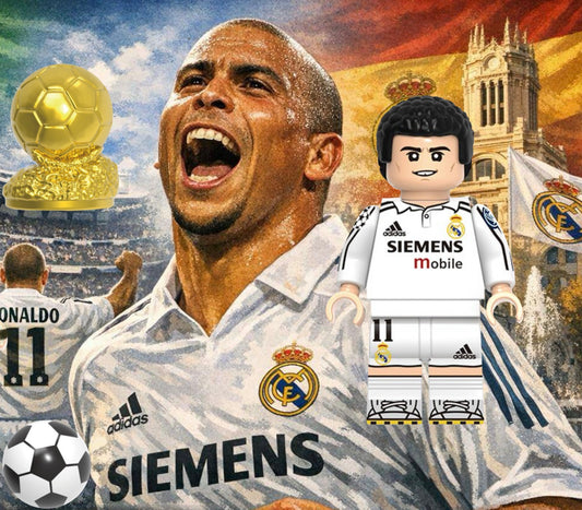 PREVENTE MINIFIGURE FOOTBALL UNIVERS: RONALDO custom Disponibilité fin  juin 2026