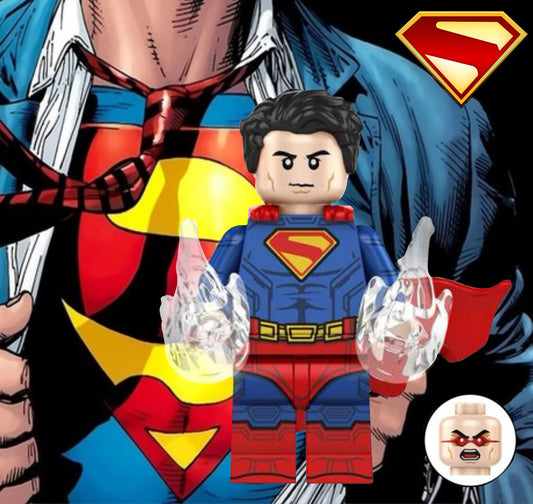 PREVENTE MINIFIGURE DC UNIVERS(SUPERMAN LEGACY): SUPERMAN custom Disponibilité Juin 2025