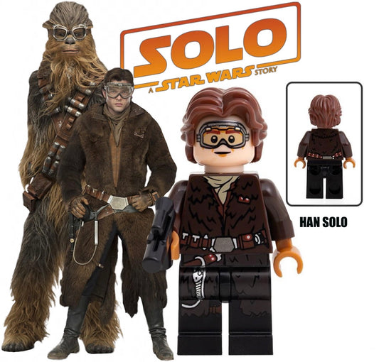 PREVENTE MINIFIGURE STAR WARS UNIVERS: HAN SOLO CUSTOM Disponibilité mi-septembre 2026