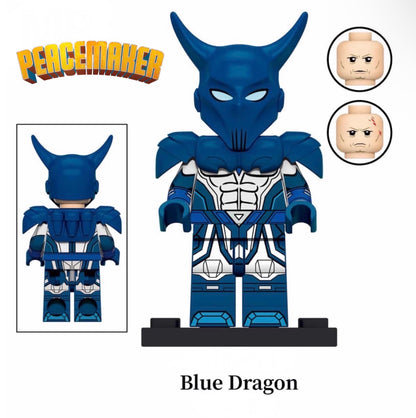 ⭐️⭐️⭐️MINIFIGURE DC UNIVERS : BLUE DRAGON (VERSION A)⭐️⭐️⭐️custom