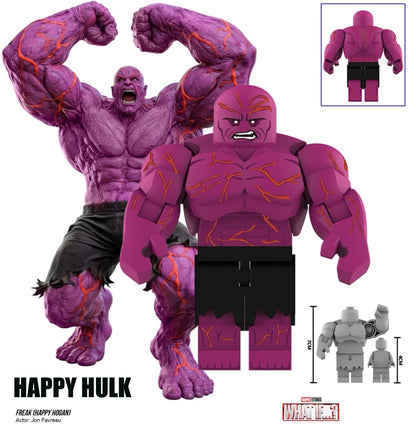 ⭐️ ⭐️ ⭐️ BIG MINIFIGURE MARVEL UNIVERS: HAPPY HULK ⭐️ ⭐️ ⭐️ Custom