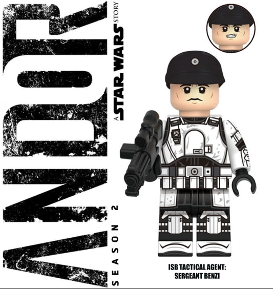 PREVENTE MINIFIGURE STAR WARS UNIVERS: IBS TACTICAL AGENT "SERGEANT BENZI" CUSTOM Disponibilité fin septembre 2025