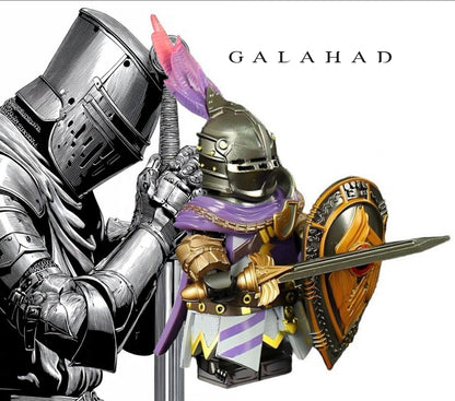 ⭐️⭐️⭐️SUPERBE MINIFIGURE MÉDIÉVALE UNIVERS: MÉDIÉVAL KNIGHT GALAHAD ⭐️⭐️⭐️Custom