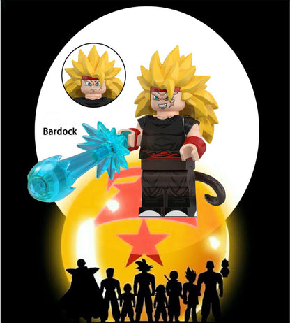 PREVENTE MINIFIGURE DRAGON BALL Z UNIVERS: BARDOCK Custom Disponibilité janvier 2025