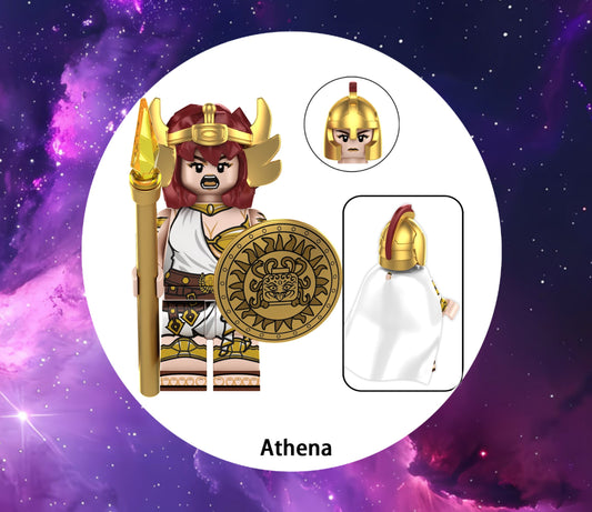 ♥️♥️♥️MINIFIGURE LES DIEUX UNIVERS: ATHENA ♥️♥️♥️custom