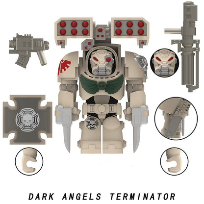 ⭐️⭐️⭐️MINIFIGURE WARHAMMER 40K UNIVERS: DARK ANGELS TERMINATOR ⭐️⭐️⭐️custom