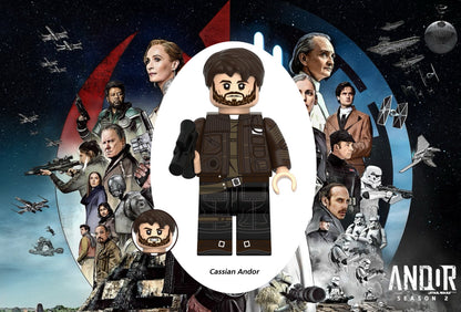PREVENTE♥️♥️♥️ MINIFIGURE STAR WARS UNIVERS: CASIAN ANDOR (ANDOR SAISON 2)♥️♥️♥️custom Disponibilité Août 2025