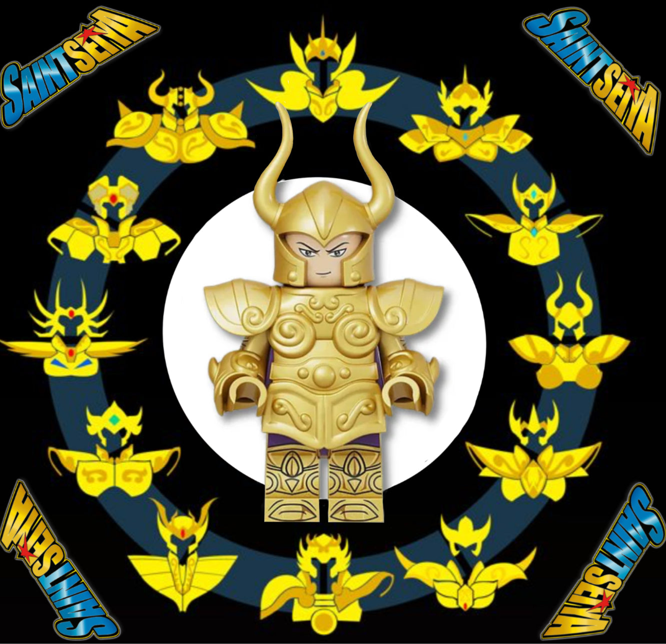 PRÉVENTE ♥️♥️MINIFIGURE SAINT SEIYA UNIVERS♥️♥️ custom Disponibilité moi -décembre 2025