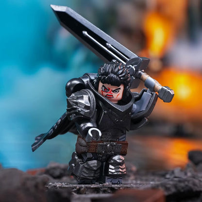 ♥️♥️♥️MINIFIGURE BERSERK UNIVERS : GUTS X WARHAMMER 40K (Space Marine) ♥️♥️♥️custom